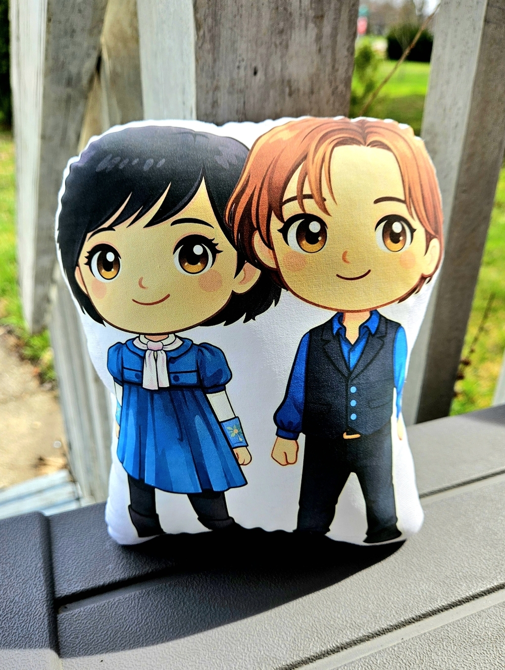 Twilight Alice And Jasper Pillow Pal. New.